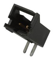 AMP - TE CONNECTIVITY 5-104935-5 Cabezal de Pin, Ángulo Recto, Cable-a-Tarjeta, 2.54 mm, 1 Líneas, 2 Contactos