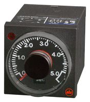 ATC 407C100F3X Analog Timer, 407C Series, On-Delay, Off-Delay, Interval, 1 s, 10 h, 6 Ranges
