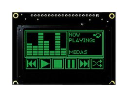 MIDAS DISPLAYS MCOB128064JX-GM