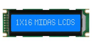 MIDAS DISPLAYS MC11606C6WR-BNMLW