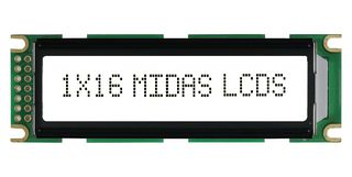 MIDAS DISPLAYS MC11606C6WR-FPTLW