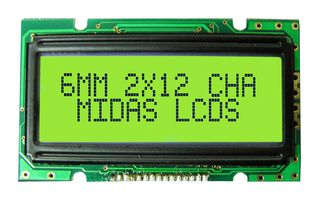 MIDAS DISPLAYS MC21205A6WK1-SPTLY