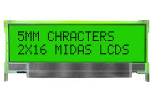 MIDAS DISPLAYS MC21605L6WK-SPTLY