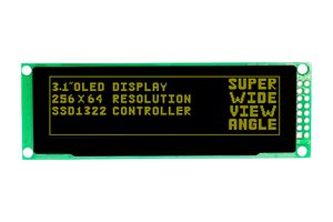 MIDAS DISPLAYS MDOB256064BX-YM