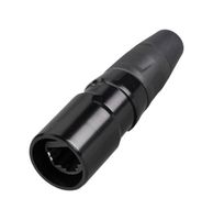 REAN RCEF-Z-100S-0 Conector Modular, RJ45 Jack, 1 x 1 (Puerto), 8P8C, IP65, Montaje de cable