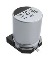 KEMET EV686M035A9HAA Capacitor Electrolítico de Aluminio SMT, Lata Radial - SMD, 68 µF, 35 V, 0.34 ohm