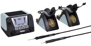 WELLER WT2022M Kit de Cautín, Micro/Nano, 2 Canales, 150W, 230VCA, 50°C a 450°C