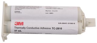 3M TC-2810 Adhesivo, Epoxi - Parte 2, Crema, 1.4 W/m.K, Jeringa, 37 ml