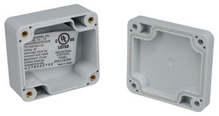 BUD INDUSTRIES PN-1320-A Carcasa de Plástico, Wall Mount, Policarbonato, 35.05 mm, 64.01 mm, 57.91 mm, IP68