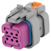TE CONNECTIVITY 2320923-3 Automotive Connector Housing, Key C, AMPSEAL 16 High Temperature Series, Plug, 6 Positions
