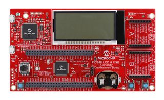 MICROCHIP DM240018 Tarjeta de Desarrollo Curiosity, PIC24FJ512GU410, 16 bits, PIC24