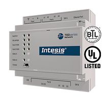 RED LION IN7004851000000 Gateway, Modbus TCP and RTU to BACnet/IP and MS/TP Server, RS485x2, RS232x1, Mini USB-Bx1, USBx1