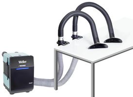 WELLER FT91026299 Filtration Unit, 120VAC, 146W, Dual User, 200m³/h, Prefilters, Nozzle, ZeroSmog Guard 2 Series