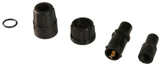 SWITCHCRAFT/CONXALL 16282-2PG-315 Circular Connector, Sealed Circular Connector, Micro-Con-X Series, Cable Mount Plug, 2 Contacts
