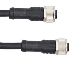 AMPHENOL LTW M12A08FL-12AFL-SD001 Cable de Sensor, Receptáculo Recto Sensor M12, Receptáculo Recto Sensor M12, 8 Contactos, 1 m