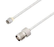 L-COM LCCA30424-FT6 Cable RF / Coaxial ensamblado, 6 ft, 1.8 m, Adaptable a Mano 0.141, SMA Macho, TNC Hembra, 50 ohm