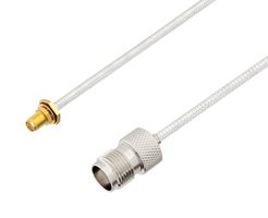 L-COM LCCA30436-FT5 Cable RF / Coaxial ensamblado, 5 ft, 1.5 m, Adaptable a Mano 0.141, SMA Jack Pasamuro, TNC Hembra