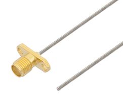 L-COM LCCA30710-6IN RF / Coaxial Cable Assembly, 6 ", 152.4 mm, 0.047" Hand Formable, SMA Jack, Free End, 50 ohm