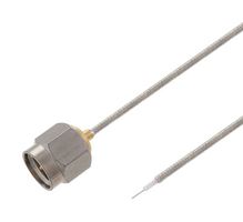 L-COM LCCA30713-9IN Cable RF / Coaxial ensamblado, 9 ", 228.6 mm, Adaptable a Mano 0.047", SMA Macho, Extremo Libre