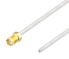 L-COM LCCA30716-9IN RF / Coaxial Cable Assembly, 9 ", 228.6 mm, 0.085 Hand Formable, SMA Jack, Free End, 50 ohm