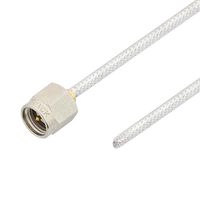 L-COM LCCA30722-9IN Cable RF / Coaxial ensamblado, 9 ", 228.6 mm, Adaptable a Mano 0.085, SMA Macho, Extremo Libre