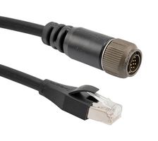 L-COM TRG829-MMZ-3F Cable de Sensor, Mighty Mouse Plug, RJ45 Macho, 914.4 mm, 36 ", TRG829-MMZ Series