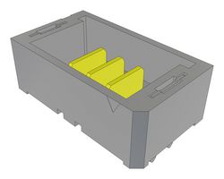 SAMTEC UMPT-03-01.5-G-V-S-W-FR Conector Rectangular de Potencia, 3 Contactos, mPower UMPT Series, Montaje Superficial, Soldable