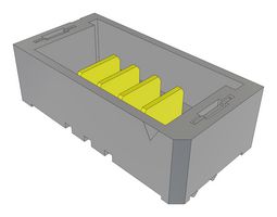 SAMTEC UMPT-04-01.5-S-V-S-W-FR Conector Rectangular de Potencia, 4 Contactos, mPower UMPT Series, Montaje Superficial, Soldable