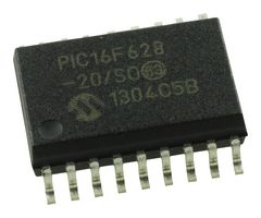 MICROCHIP PIC16F628-20/SO MCU de 8 Bits, Flash, Serie PIC16 Family PIC16F6XX Microcontrollers, PIC16, 20 MHz, 3.5 KB