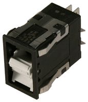 HONEYWELL AML34FBA4AC01 Interruptor (Switch) de Balancín, Encendido-Encendido, DPST, con Iluminación, Panel Mount, Negro