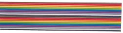 3M 3302-50 Ribbon Cable, Unshielded, 50 Conductor, 28 AWG, 0.072 mm², 100 ft, 30.5 m