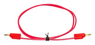 MUELLER ELECTRIC BU-P1081-12-2 Cable de prueba banana, Miniature Stacking Banana Plug, Miniature Stacking Banana Plug, 12 "