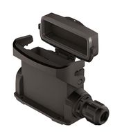 HARTING 19463160253 Heavy Duty Connector, 1xM25, Base, Montaje en Panel