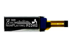 MIDAS DISPLAYS MCOT128032CY-WS