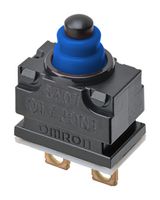 ARATAS D2GWA13HBYOMR Microswitch, Subminiature, Hinge Lever, SPST-NO, Solder Lug, 10 mA, 13.5 V