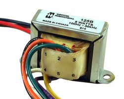 HAMMOND 125E Audio Transformer, 1:6, 25 kohm, 15 ohm, 15 W, 15 kHz