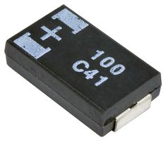 PANASONIC 25TDC100MD3 Tantalum Polymer Capacitor, 100 µF, ± 20%, 25 V, D3L, 0.06 ohm, 2917 [7343 Metric]