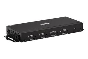 EATON TRIPP LITE B119-4X4-4K Matrix Switch/Splitter, 4x4 HDMI, with Remote Control, Multi-Resolution Support, 4K 60Hz, HDR