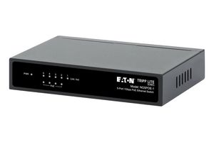 EATON TRIPP LITE NG5POE-1 Interruptor, 5 Puertos, Comercial, Gigabit Ethernet no Gestionado, Escritorio / Pared, 5 x RJ45