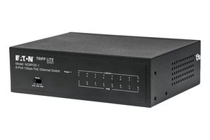 EATON TRIPP LITE NG8POE-1 Interruptor, 8 Puertos, Comercial, Gigabit Ethernet no Gestionado, Escritorio / Pared, 8 x RJ45