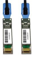EATON TRIPP LITE N280-02M-28-BK Computer Cable, SFP28 Plug, SFP28 Plug, 6.6 ft, 2 m, Black