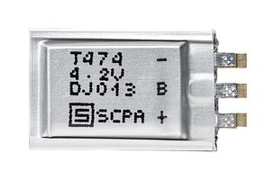SCHURTER 3-153-410 Supercapacitor, Prismatic, Dual Cell, 0.47 F, 5.5 V, Solder