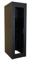 HAMMOND C2RR197031DBK1 Rack Cabinet, 19 Inch Equipment, C2RR D Series, 40U, 77.31 ", 23 ", 31.5 "