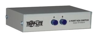 EATON TRIPP LITE B112-002-R Conmutador de Video, Manual, 2 Puertos, VGA/SVGA, HD15 Hembra