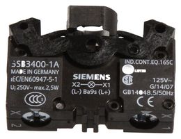 SIEMENS 3SB34001A Lampara Incandescente, Bayoneta S.C.