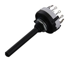 LORLIN CK1029 Interruptor Giratorio, 12 Posiciones, 1 polos, 30 °, 150 mA, 250 V, CK Series