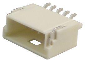 MOLEX 501568-0307 Pin Header, Signal, 1 mm, 1 Rows, 3 Contacts, Surface Mount Right Angle, Pico-Clasp 501568 Series