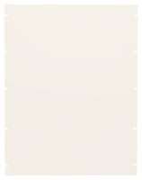 HAMMOND PBPS19024WH Blank Panel, Rack, White, Steel, 14U, 19" W x 24.47" H, PBPS Series