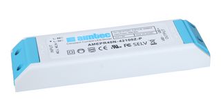 AIMTEC AMEPR40N-42100Z Driver LED, Iluminación ITE & LED, 42 W, 42 V, 1 A, Corriente Constante, 90 V