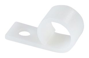 ESSENTRA COMPONENTS WHC-625-01 Sujetador, Abrazadera para Cable, Montaje de Presión, Nylon (Polyamide), Natural, 28.6 mm